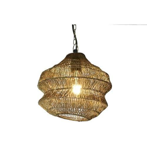 Stropna svjetiljka Home ESPRIT zlatan Metal Željezo 50 W 26 x 26 x 24 cm Cijena