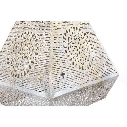 Stropna svjetiljka Home ESPRIT Bijela zlatan Metal 25 W 29 x 26 x 40 cm Cijena