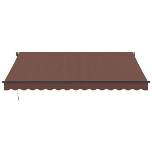 Tenda na automatsko uvlačenje smeđa 400 x 350 cm - Smeđa 400 x 350 cm 1 Cijena