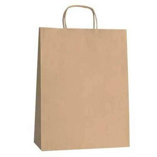 Papirnata Vrećica Fama Smeđa S ručkama 125 g/m² 26 x 10 x 35 cm (25 kom.) Cijena