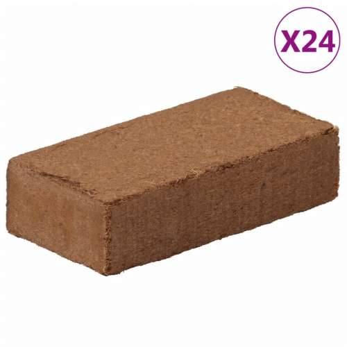 Blokovi od kokosovih vlakana 24 kom 650 g svaki 15,6 kg ukupno - 24 Cijena