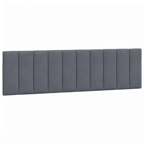 Krevet s madracem tamnosivi 180x200 cm baršunasti - Tamno siva 180 x 200 cm Cijena