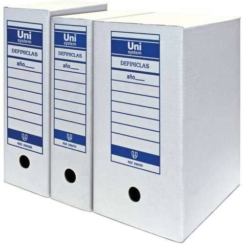 Kutija za datoteke Unipapel Unisystem Definiclas Bijela Din A4 Cijena