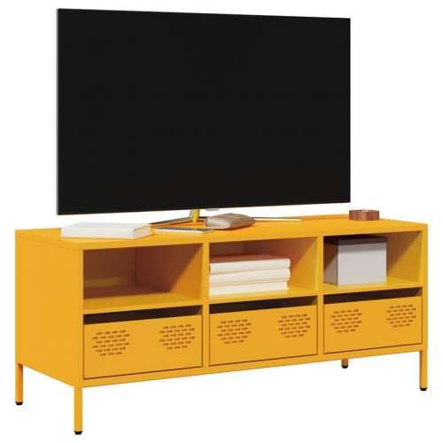 TV ormarić boja senfa 101,5x39x43,5 cm čelični - žuta boja senfa 1 101.5 cm Cijena