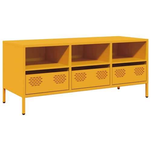 TV ormarić boja senfa 101,5x39x43,5 cm čelični - žuta boja senfa 1 101.5 cm Cijena