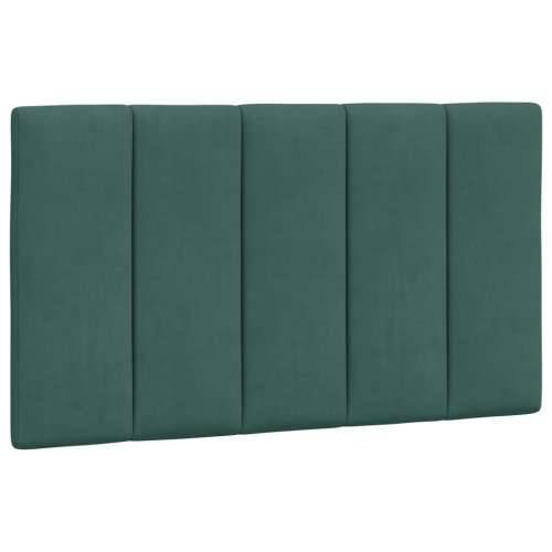 Krevet s madracem tamnozeleni 90x190 cm baršunasti - Tamnozelena 90 x 190 cm Cijena