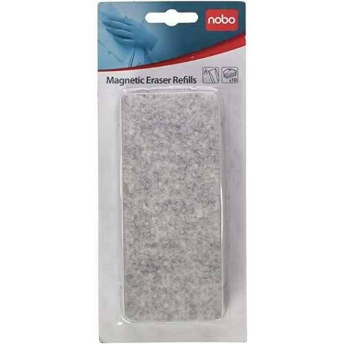 Zamjena Nobo Magnetna 10 kom. Brisač table Siva 7,5 x 16 cm Cijena