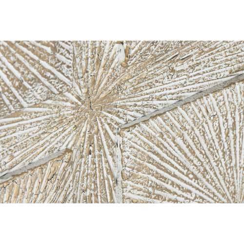 Zidni Ukras Home ESPRIT Bijela zlatan moderan Decapé 120 x 3,5 x 120 cm Cijena
