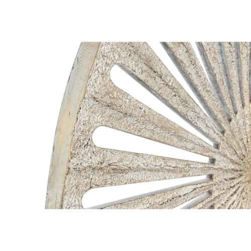 Zidni Ukras Home ESPRIT Bijela zlatan Neoklasični 91 x 3 x 91 cm Cijena