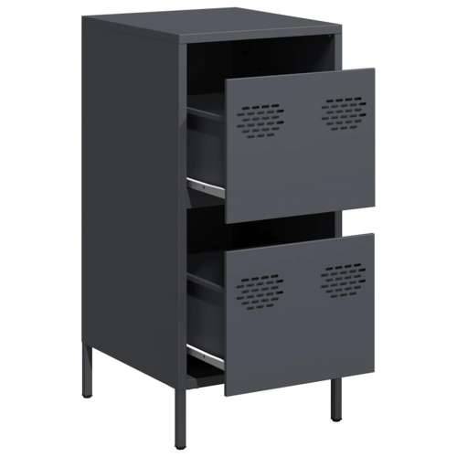 Komoda antracit 35x39x73,5 cm od hladno valjanog čelika - Antracit 1 Cijena