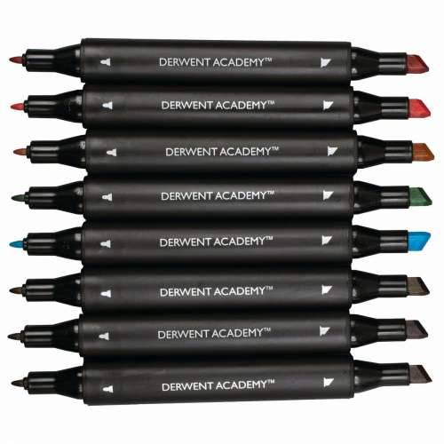 Set Flomastera DERWENT Academy Pisana Dvostruki vrh 8 Dijelovi Cijena