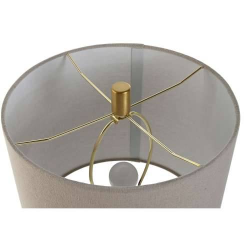 Stolna svjetiljka Home ESPRIT Bijela Lan Gres Keramika 30 x 30 x 64 cm Cijena