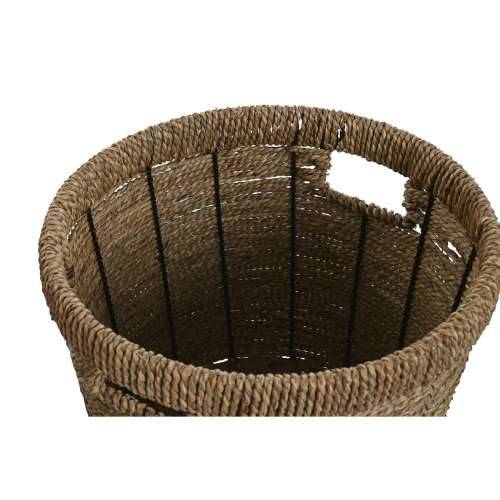 Set žardinjera Home ESPRIT Smeđa Metal Vlakna Tropsko 36 x 36 x 29 cm Cijena