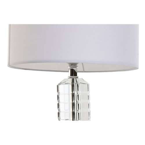 Stolna svjetiljka Home ESPRIT Bijela Kristal 50 W 220 V 25 x 25 x 42 cm Cijena