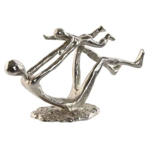 Ukrasna figura Home ESPRIT Srebrna 25 x 8 x 14 cm (2 kom.) Cijena
