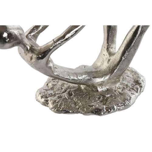 Ukrasna figura Home ESPRIT Srebrna 25 x 8 x 14 cm (2 kom.) Cijena