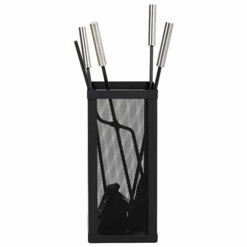 Pribor za Kamin Alexandra House Living Crna Željezo 16 x 50 x 16 cm Cijena