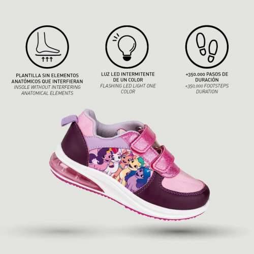 Sportske tenisice s LED svjetlima My Little Pony Velcro Roza Cijena