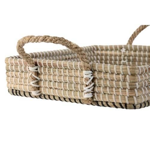Set pladnjeva Home ESPRIT Prirodno Svijetlo smeđi gradski 41 x 32 x 16 cm (2 kom.) Cijena