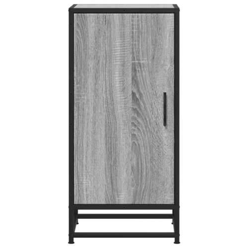 Komoda boja hrasta sonome 35,5x35x76 cm konstruirano drvo metal - Sivi hrast sonoma 1 Cijena