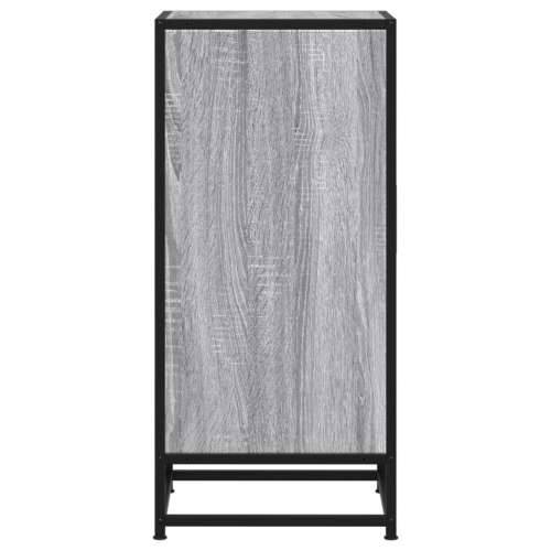 Komoda boja hrasta sonome 35,5x35x76 cm konstruirano drvo metal - Sivi hrast sonoma 1 Cijena