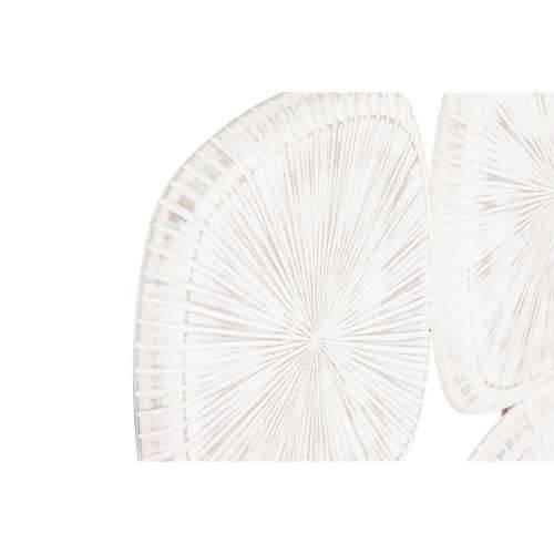 Zidni Ukras Home ESPRIT Bijela moderan Premaz u shabby stilu 89 x 2,5 x 89 cm Cijena