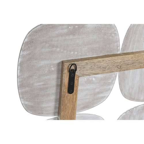 Zidni Ukras Home ESPRIT Bijela moderan Premaz u shabby stilu 89 x 2,5 x 89 cm Cijena