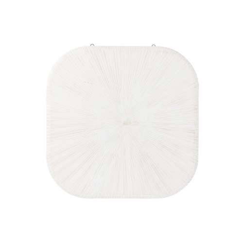 Zidni Ukras Home ESPRIT Bijela moderan Premaz u shabby stilu 89 x 3 x 89 cm Cijena