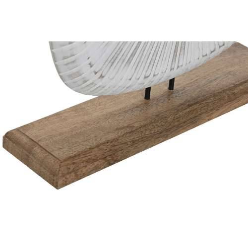 Ukrasna figura Home ESPRIT Bijela Smeđa moderan 30 x 8 x 34 cm Cijena