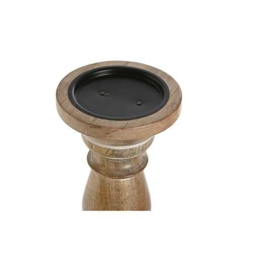 Svijećnjak Home ESPRIT Smeđa Drvo Manga Prirodno romantični 15 x 15 x 76 cm Cijena