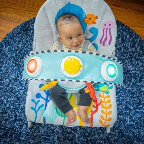 Ležaljka za Bebe Baby Einstein Ocean Explorers Kick to It Opus Musical Cijena