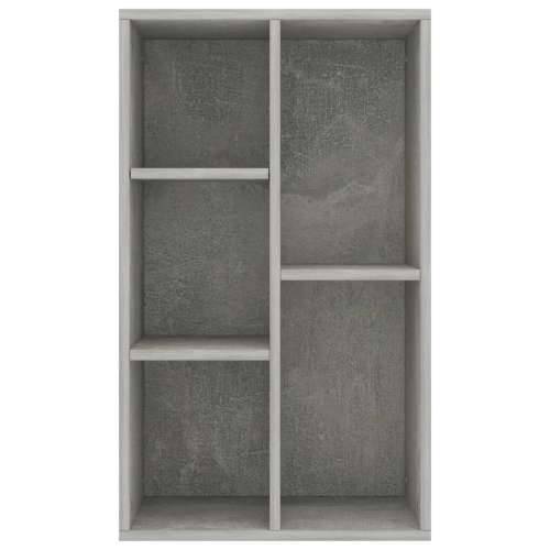 Ormarić za knjige / komoda boja betona 50 x 25 x 80 cm drveni - Beton siva 1 Cijena