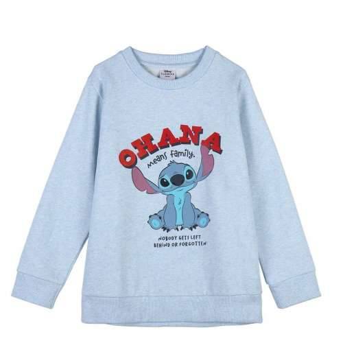 Unisex Majica bez Kapuljače Stitch Svetlo Plava Cijena