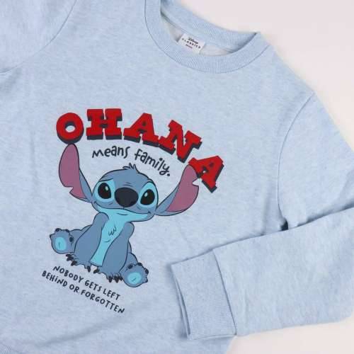 Unisex Majica bez Kapuljače Stitch Svetlo Plava Cijena