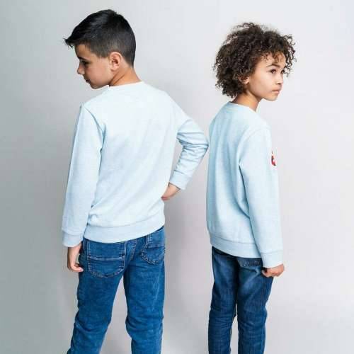 Unisex Majica bez Kapuljače Stitch Svetlo Plava Cijena