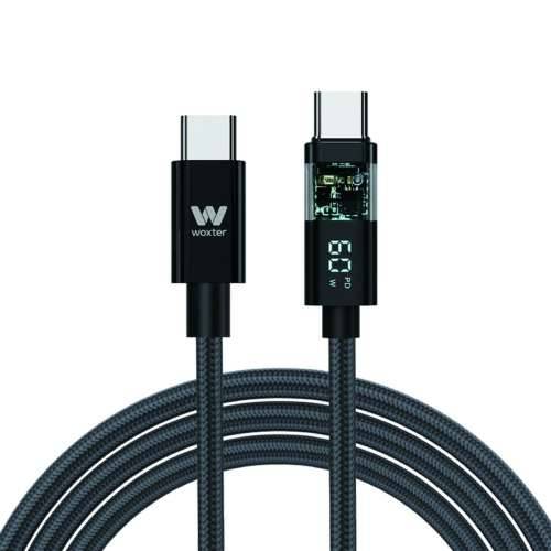 USB-C kabel Woxter Crna 2 m Cijena