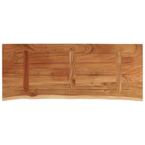 Stolna ploča 110x40x2,5 cm pravokutna bagremovo drvo živi rub - Prirodna 110 x 40 x 2.5 cm 1 Masivno bagremovo drvo Cijena