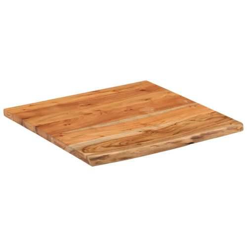 Kupaonska radna ploča 60x60x2,5 cm četvrtasta od drva bagrema Prirodna 60 x 60 x 2.5 cm 1 Masivno bagremovo drvo Cijena