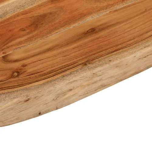 Kupaonska radna ploča 70x60x2,5 cm pravokutna od drva bagrema - Prirodna 70 x 60 x 2.5 cm 1 Masivno bagremovo drvo Cijena