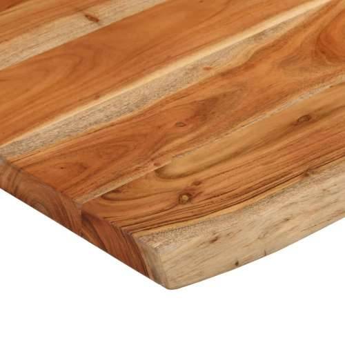 Kupaonska radna ploča 70x60x2,5 cm pravokutna od drva bagrema - Prirodna 70 x 60 x 2.5 cm 1 Masivno bagremovo drvo Cijena