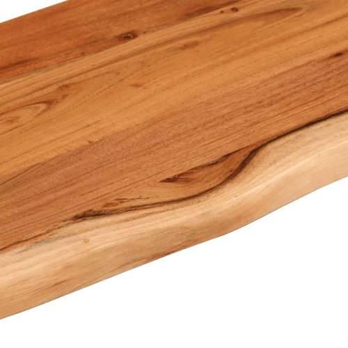 Stolna ploča 140x40x2,5 cm pravokutna bagremovo drvo živi rub - Prirodna 140 x 40 x 2.5 cm 1 Masivno bagremovo drvo Cijena