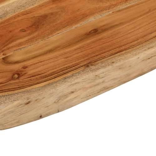 Kupaonska radna ploča 80x60x2,5 cm pravokutna od drva bagrema Prirodna 80 x 60 x 2.5 cm 1 Masivno bagremovo drvo Cijena
