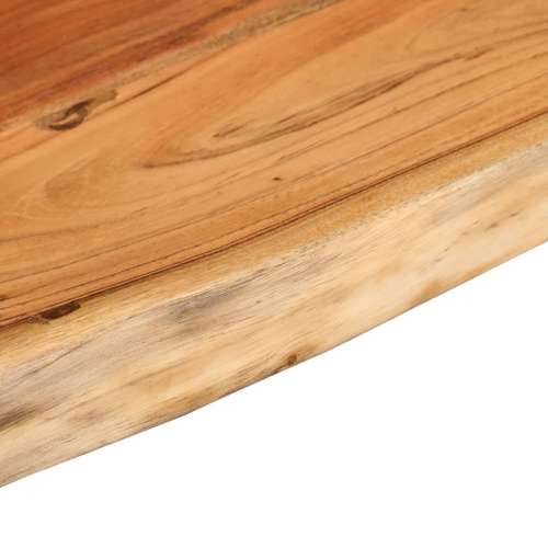 Zidna polica 80x20x3,8 cm pravokutna bagremovo drvo živi rub - Prirodna 80 x 20 x 3.8 cm 1 Masivno bagremovo drvo Cijena