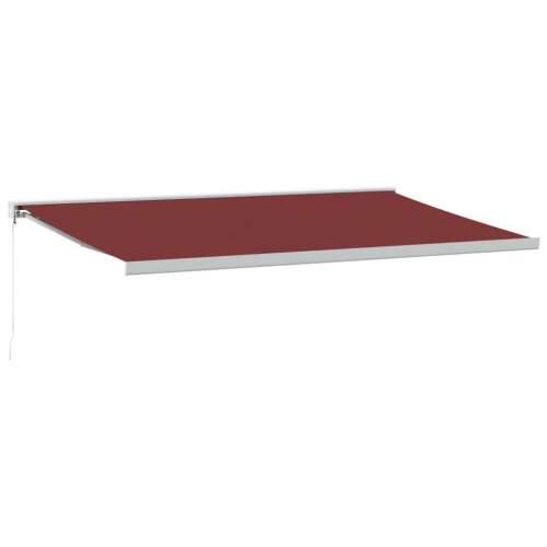 Tenda na ručno uvlačenje bordo 500 x 300 cm - boja burgundca i bijela 500 x 300 cm 1 Cijena