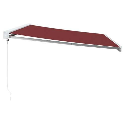 Tenda na ručno uvlačenje bordo 500 x 300 cm - boja burgundca i bijela 500 x 300 cm 1 Cijena
