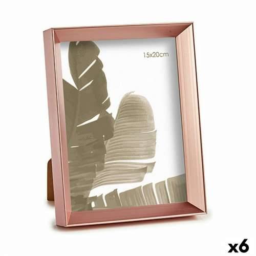 Okvir za sliku 17,3 x 3,3 x 22,3 cm Roza Bakar Plastika Staklo (6 kom.) Cijena