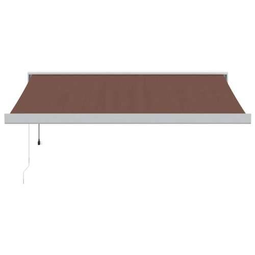 Tenda na automatsko uvlačenje smeđa 300 x 250 cm - Smeđa i bijela 300 x 250 cm 1 Cijena