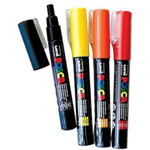 Set markera POSCA PC-1M 8 Dijelovi Pisana Cijena