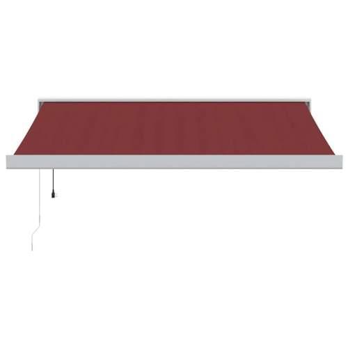 Tenda na automatsko uvlačenje bordo 350x250 cm - boja burgundca i bijela 350 x 250 cm 1 Cijena