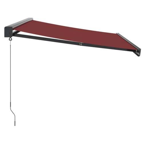 Tenda na ručno uvlačenje bordo 350 x 250 cm - Tamno crvena 350 x 250 cm 1 Cijena